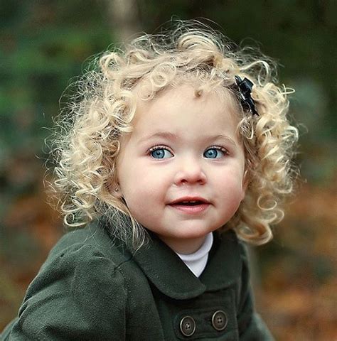 cute hairstyles for curly hair|little girl with blonde curly hair.